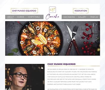 ceviche web site visual